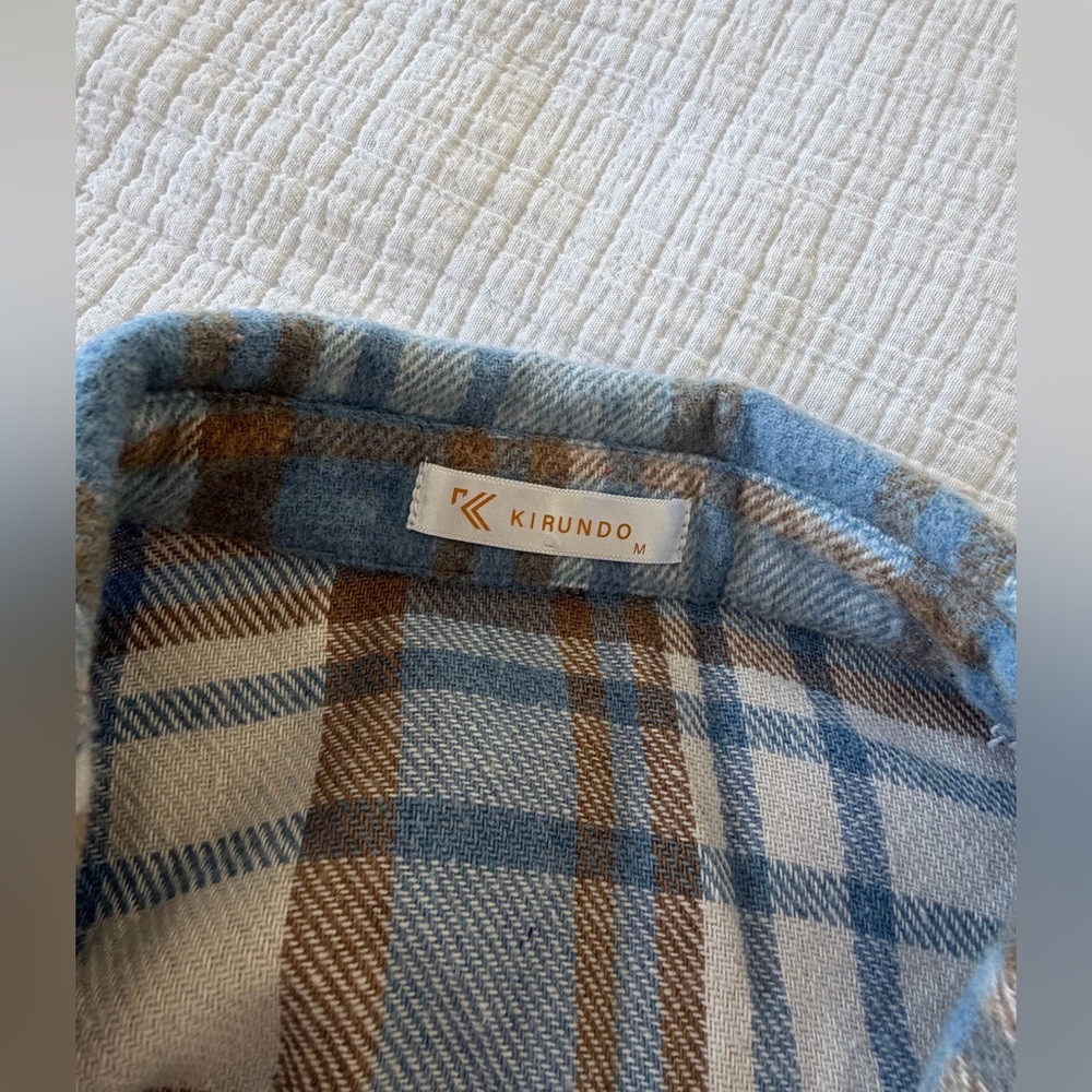 Kirundo Light Blue Shacket - Picture 4 of 4